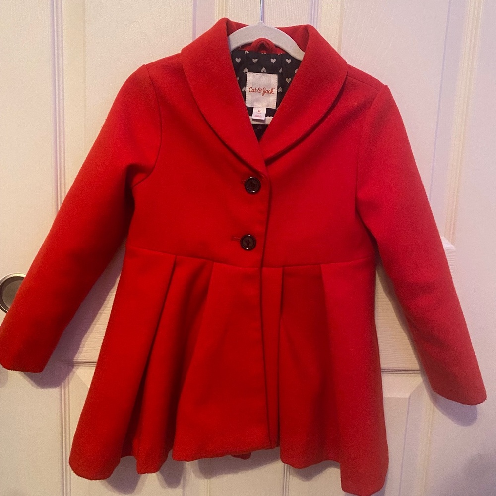 Girls peacoat